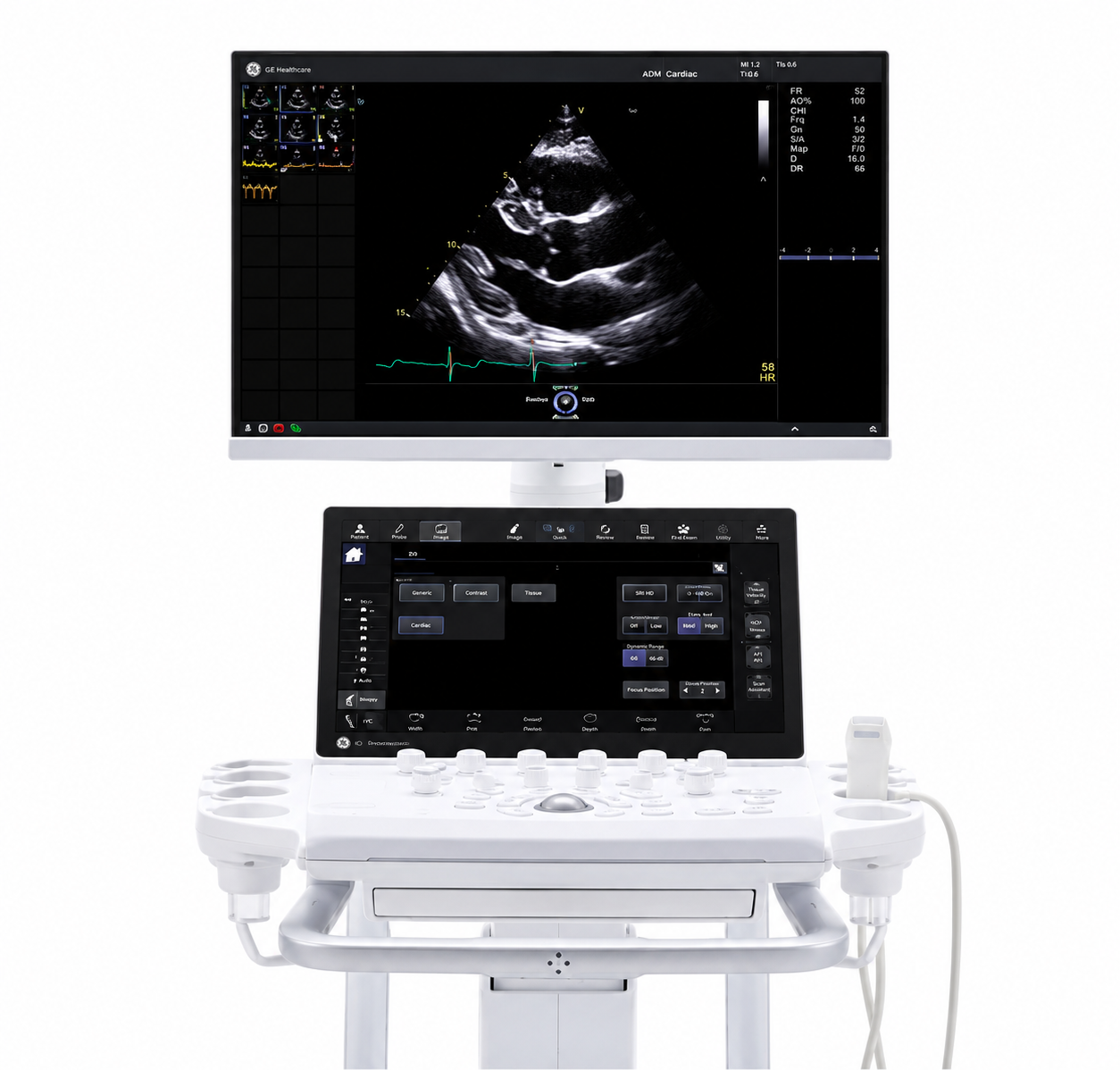 Ecografo cardiovascolare GE HealthCare Vivid Advanced